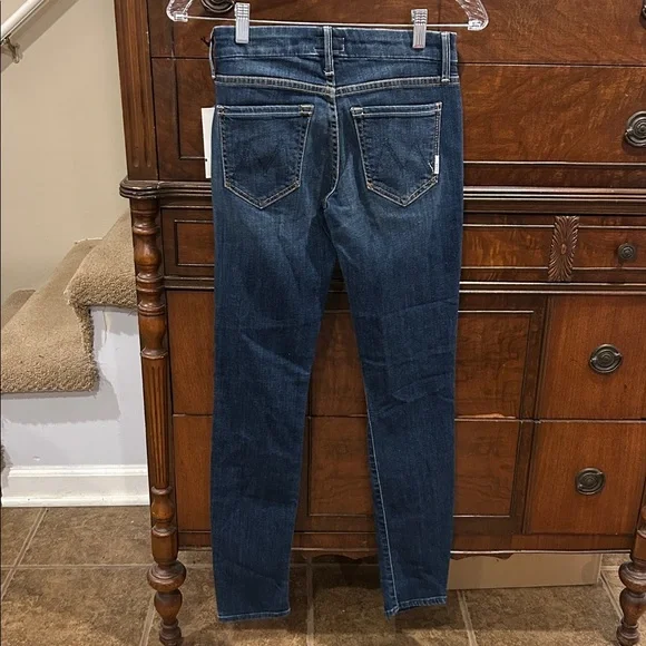 Mother Jeans The Looker in Flowers From The Storm Women's Size 24 - Picture 4 of 15